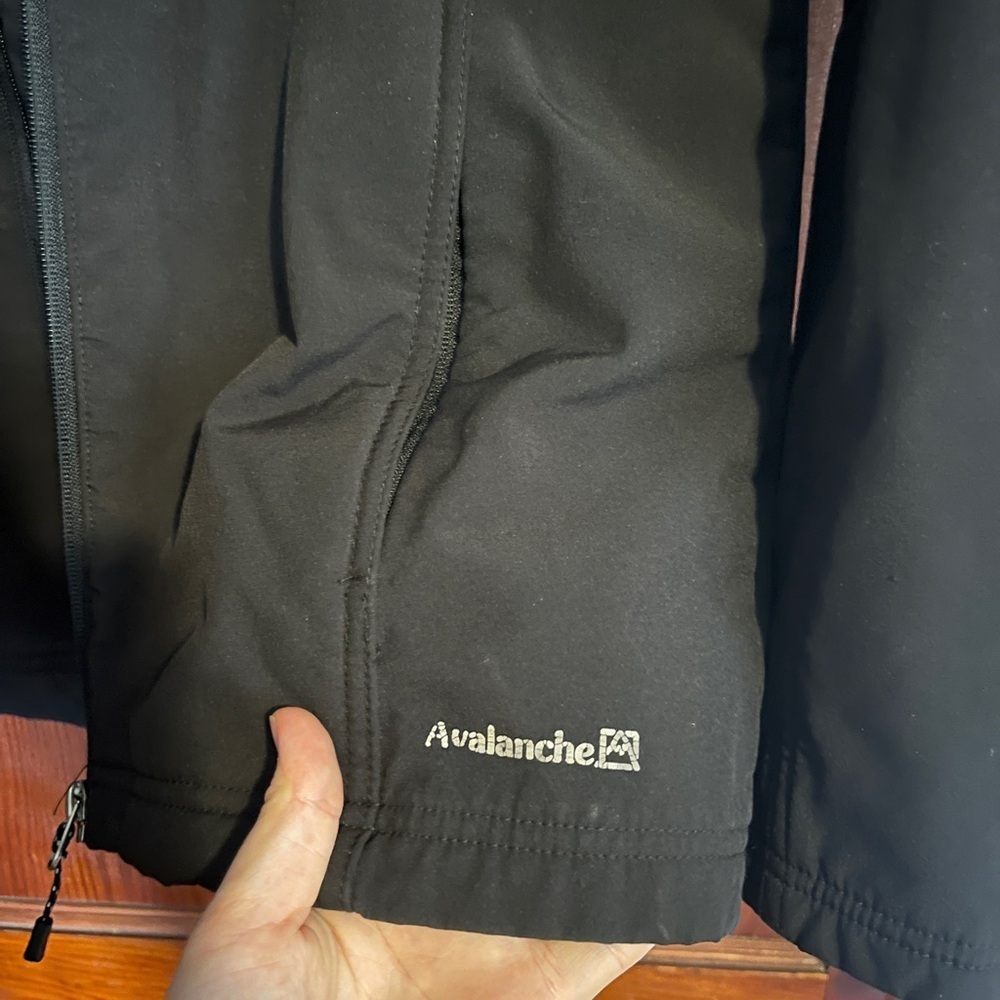 Avalanche Black Outdoor Jacket - Picture 3 of 10
